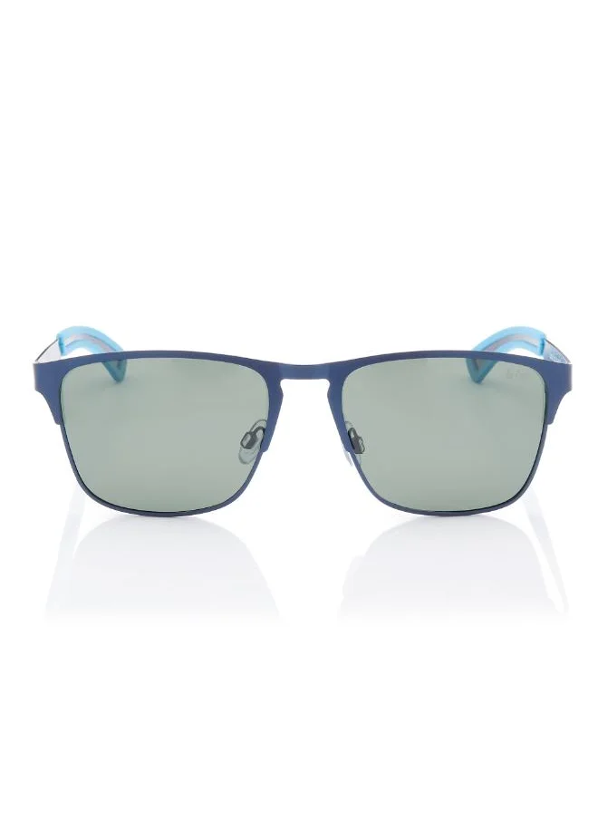 Lee Cooper Polarized Sunglasses G15 Frame Dark Blue Mirror Lens 56mm  - LC1222C03