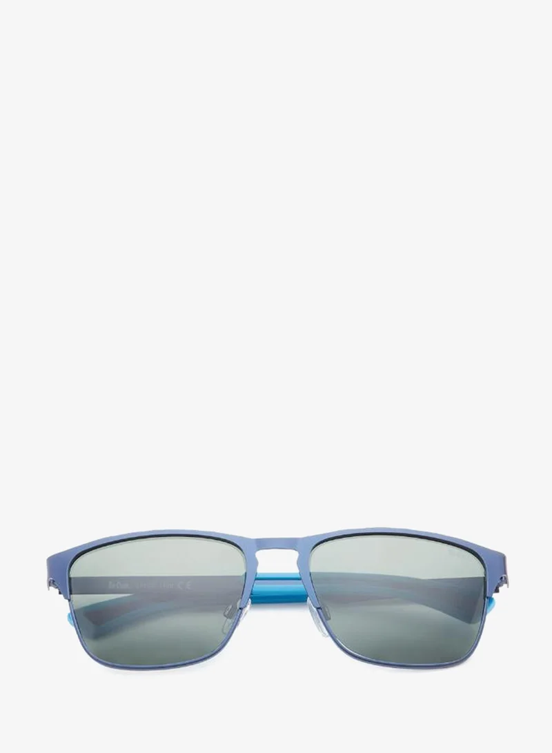 Lee Cooper  Men's Polarized Sunglasses G15 Frame Dark Blue Mirror Lens 56mm  - LC1222C03 for Men | Best Price UAE