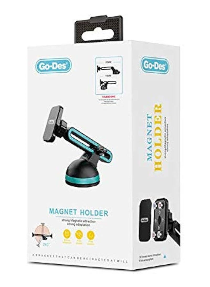 Go-Des HD-637 Adjustable Neck Magnetic Car Phone Holder