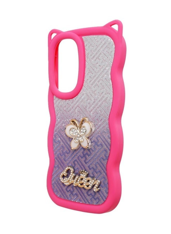 Glitter Plastic Back Cover For Samsung Galaxy A36, Multi Color - Image 2