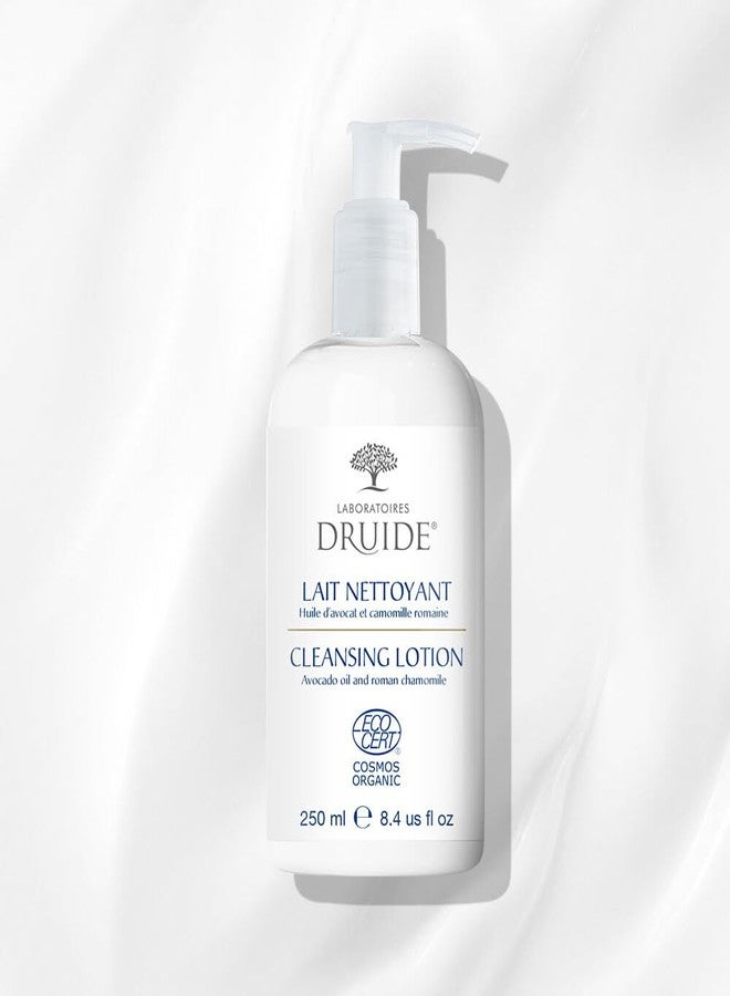 DRUIDE BioLove Gentle Cleansing Milk,Face Wash Care For Women,Gentle Facial Cleanser, Makeup Remover– 250 ml (8.4oz Size Chamomile Gentle cleanser with organic chamomile,avocado oil Made in Canada - Image 1