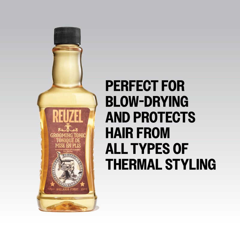 Reuzel Grooming Tonic, Hair Oil Treatment For Men, 11.83 oz - Image 5