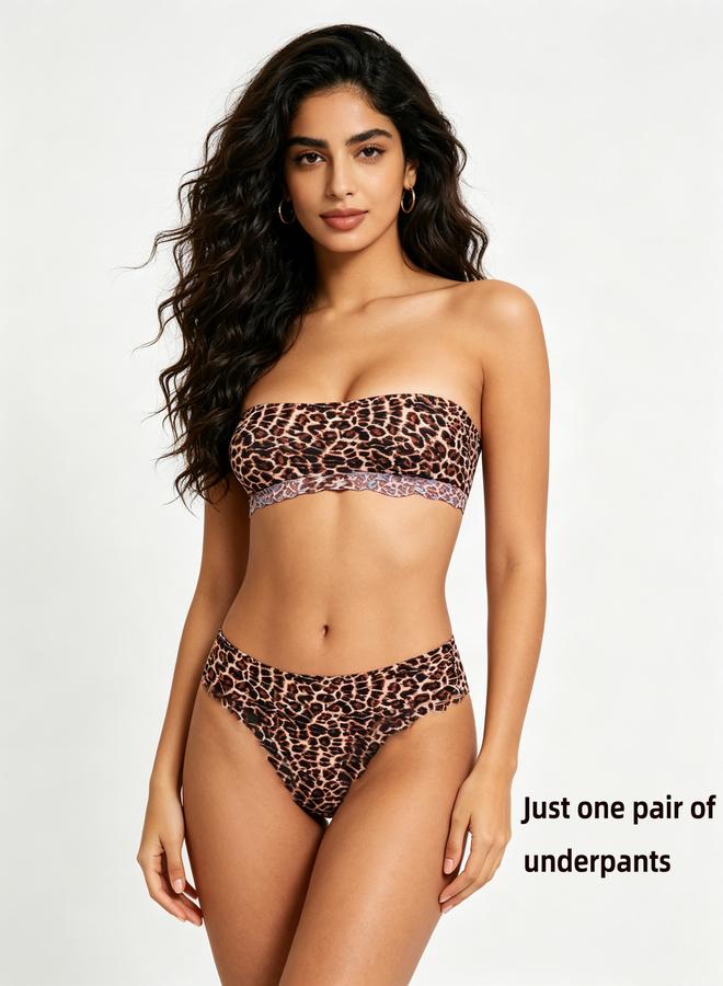 Take Two Leopard Print Bikini Brief - Image 4