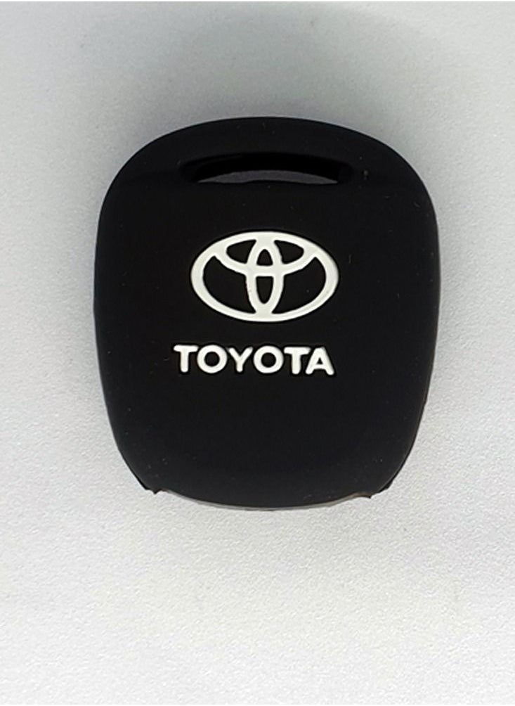 Service Zone 2 Buttons Silicon Car Key Cover For Toyota  - Image 2