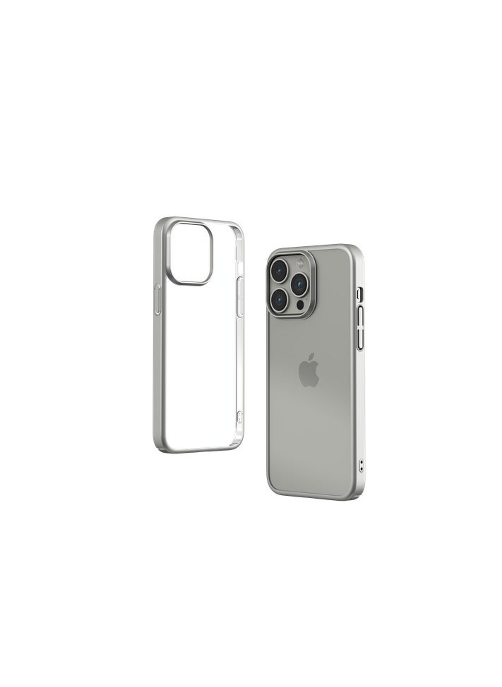devia - Devia iPhone 13 Pro Max 2021 {6.7} Case Transparent Drop and Scratch Resistant The protective case is specially designed to withstand drops from a height of up to 1.2 meters in silver color - Image 1