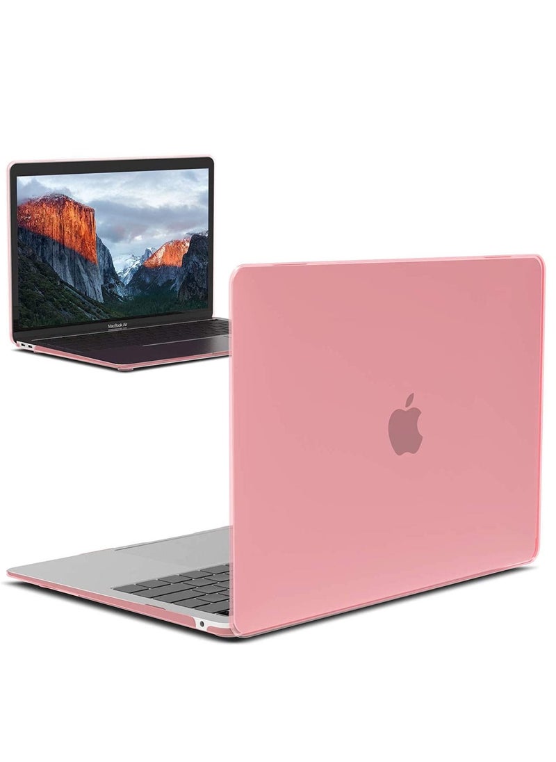 New MacBook Air 13 inch Case Models 2022 2021 2020 M1 A2337 A2179 A1932 Plastic Hard Shell Case with Keyboard Cover Color Pink