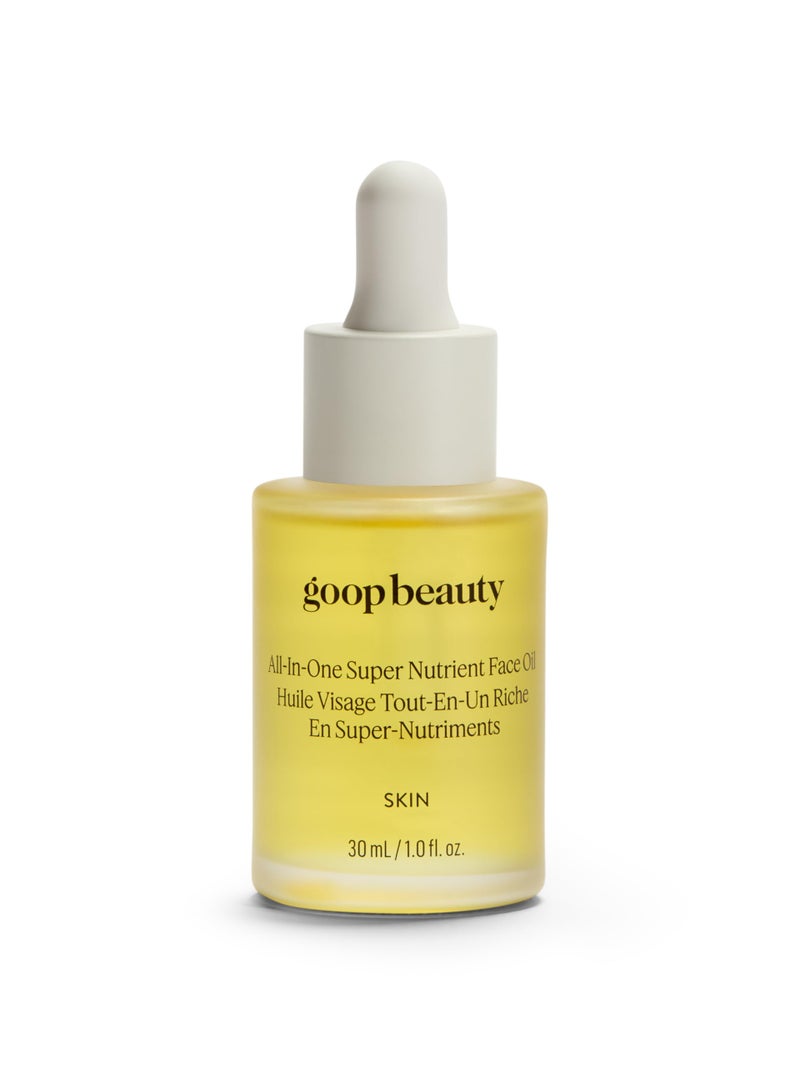 goop Beauty Nutrient Face Oil | Anti Aging Moisturizer for Smooth Skin Texture & Wrinkles | Bakuchiol, Cacay, & Organic Amla | 1 fl oz - Image 1