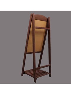 HOME TASTE TOMSUN Wooden Chalkboard Sign with Shelf Foldable Stand Wood Dry Erase A-Frame Design for Business, Restaurant or Wedding  - Image 5