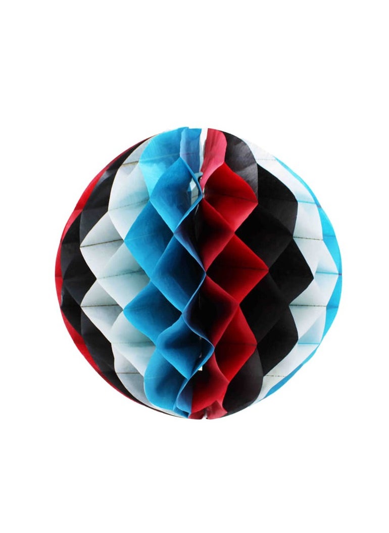 AL QADAH - Paper Honeycomb Ball Decoration 50cm Diameter Elevate Your Event with Vibrant Elegance - Image 1