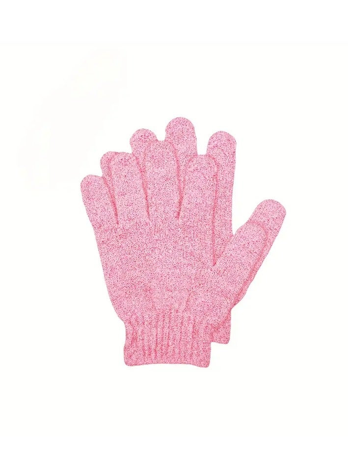 Exfoliating Gloves Premium Double-Sided Bath Scrub for Body, Dead Skin Cell Remover, Spa Massage Skin Exfoliator, Shower Accessories for Women & Men - Image 3