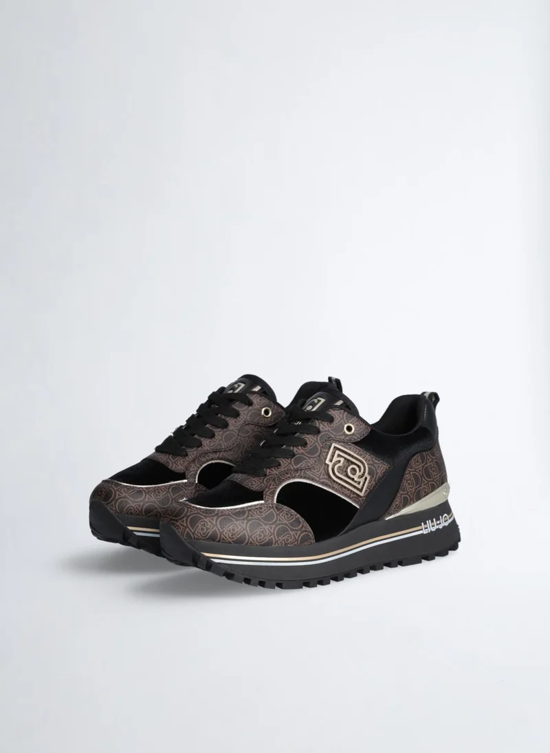 Liu Jo Monogram Platform Sneakers