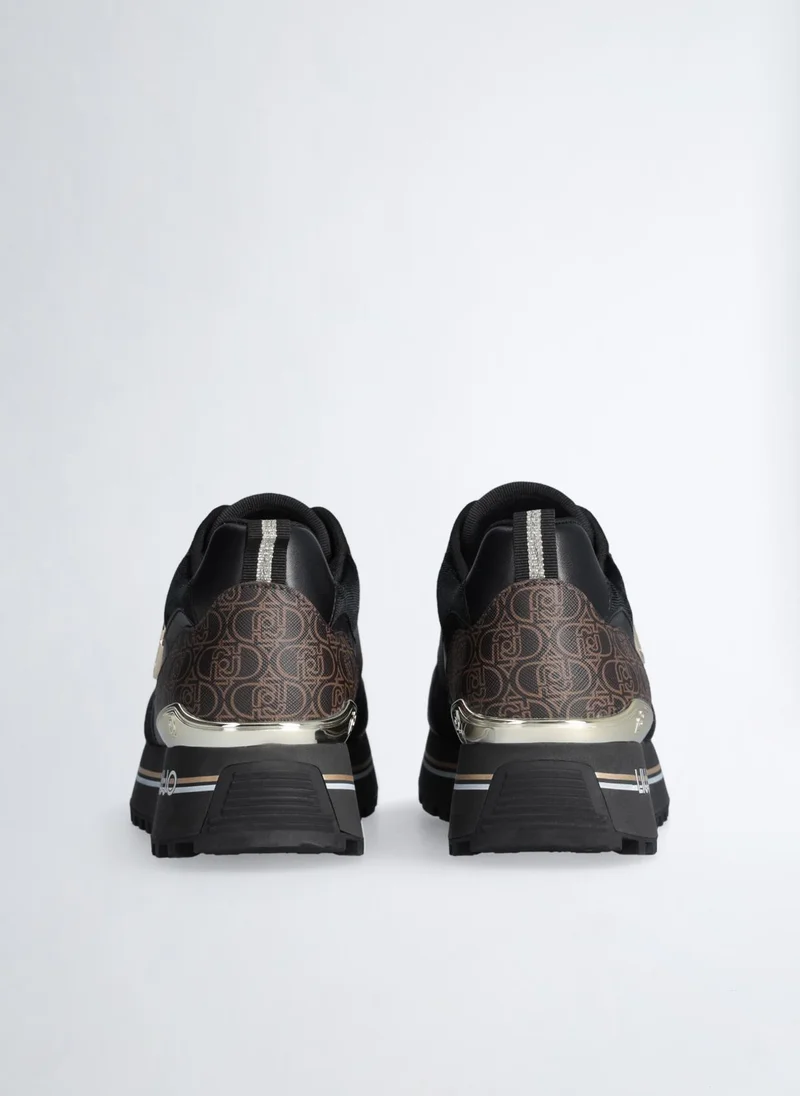 Liu Jo Monogram Platform Sneakers