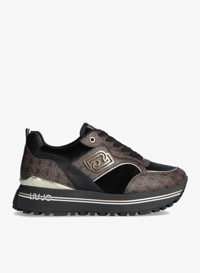 Liu Jo Monogram Platform Sneakers