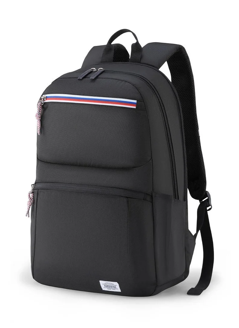 AMERICAN TOURISTER American Tourister Braydon Laptop Backpack 22L - Onyx Black - 1 Year Global Warranty