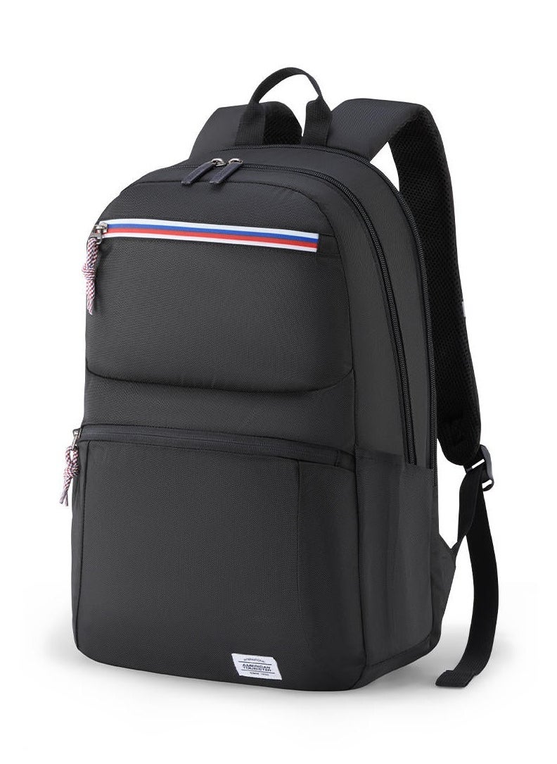 AMERICAN TOURISTER American Tourister Braydon Laptop Backpack 22L - Onyx Black - 1 Year Global Warranty  - Image 1