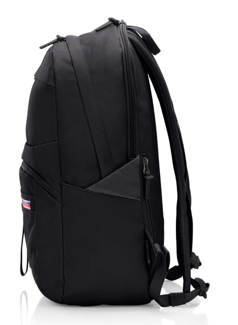 American Tourister Onyx Black Braydon 15.6" Laptop Backpack 23L Capacity, Polyester, Onyx Black|Adjustable Strap|Ergo Back & Shoulder|Bottle Holder|Front Pocket - 1 Year International Warranty  | Best Price UAE