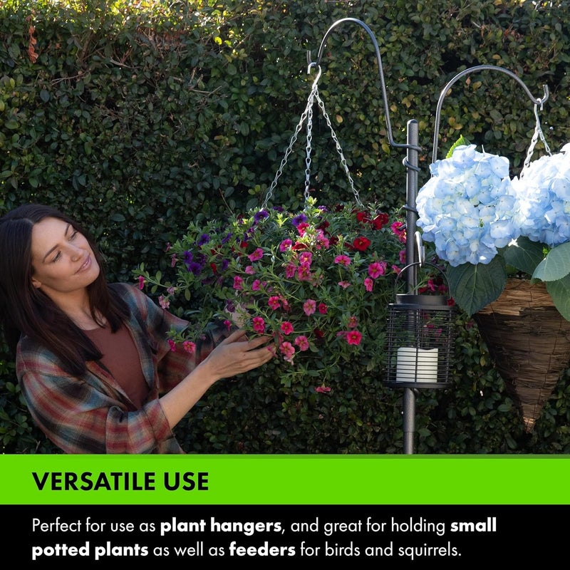 Yard Butler Yard Tree Gravity Hook, IYT-HOOK8 Garden Accessory for Outdoor Hanging - Steel Construction - Easy Installation - Functional & Decorative - Image 3