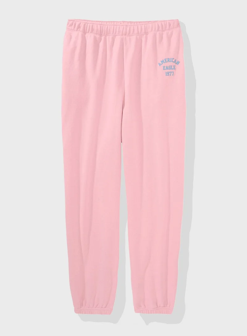 American Eagle High Waist Boyfriend Sweatpants