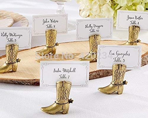 Babies Bloom Cowboy Boot Place Card Holder Party Favor (Set of 6 Pieces) (Party Favor Set) - Image 4