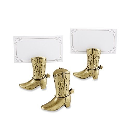 Babies Bloom Cowboy Boot Place Card Holder Party Favor (Set of 6 Pieces) (Party Favor Set) - Image 3