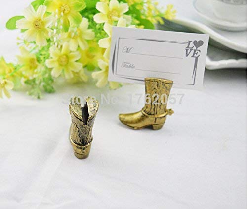 Babies Bloom Cowboy Boot Place Card Holder Party Favor (Set of 6 Pieces) (Party Favor Set) - Image 2