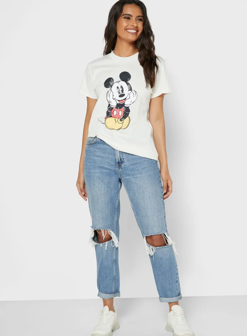 Cotton On Crew Neck Logo T-Shirt