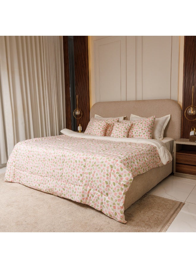 FoamZone Microfiber Comforter Bedding 10 PCs King Size 260x240 cm - Image 1