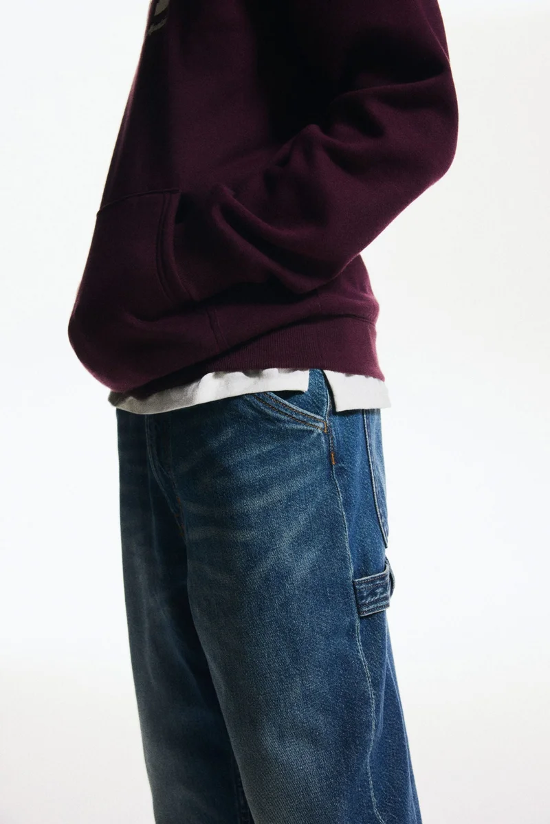 اتش اند ام جينز كاربنتر بقصة واسعة