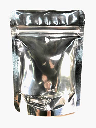 ROYPACK ⭐️ Smell Proof Resealable Mylar Storage Bag (100 Pack) 4 mil Thick Plus Size 4" x 5.5" x 1.5" Inch Stand Up Pouch. HEAT SEALABLE with Iron - Image 3