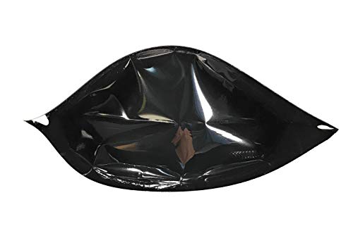 ROYPACK ⭐️ Smell Proof Resealable Mylar Storage Bag (100 Pack) 4 mil Thick Plus Size 4" x 5.5" x 1.5" Inch Stand Up Pouch. HEAT SEALABLE with Iron - Image 4