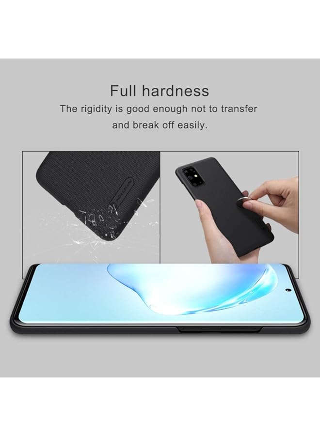 Nillkin Case For Samsung Galaxy S20 Plus Mobile Cover Super Frosted Shield Hard Phone Case With Stand Black - Image 2