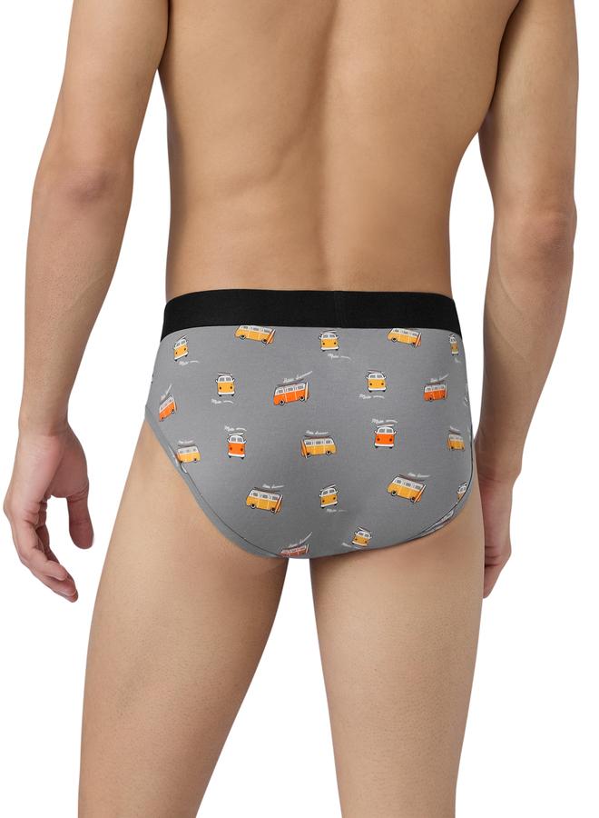 XYXX Pack of 2 - Men Surf Cotton Printed Briefs - Image 3