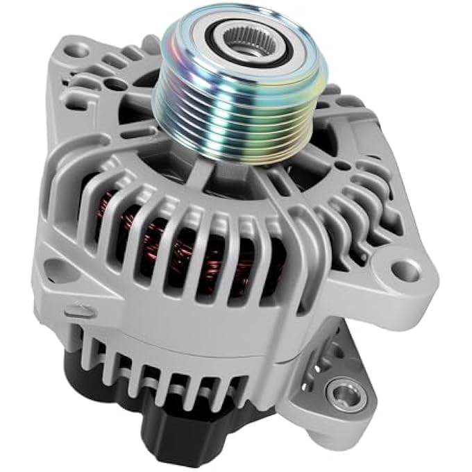 YOMALL Alternator 11492 for Hyundai Sonata 2010-2013 & Tucson 2010-2013 2.4L for Forte 2010-2013 2.0L & Optima/Sportage 2011-2013 2.4L 110A 6PK 37300-2G400 37300-2G150 37300-25600 - Image 1
