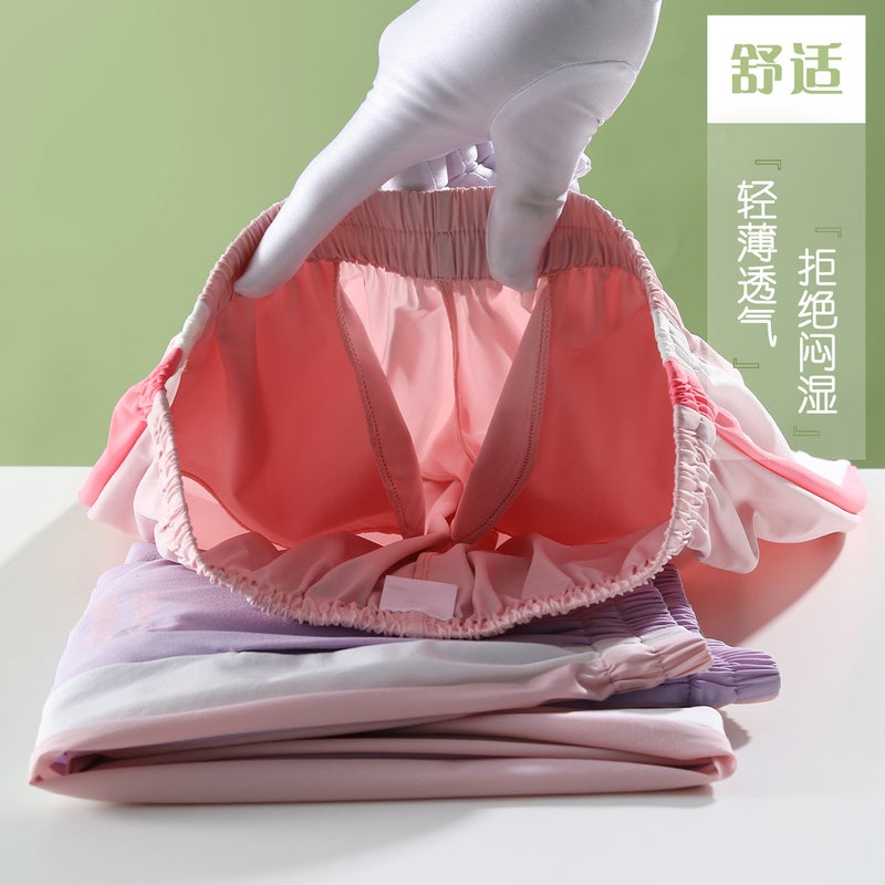 Girls' Anti-Mosquito Pants Korean Style Lightweight Versatile Girls' Outdoor Leggings Pants For Middle-Aged And Older Children Baby Pants - Image 3