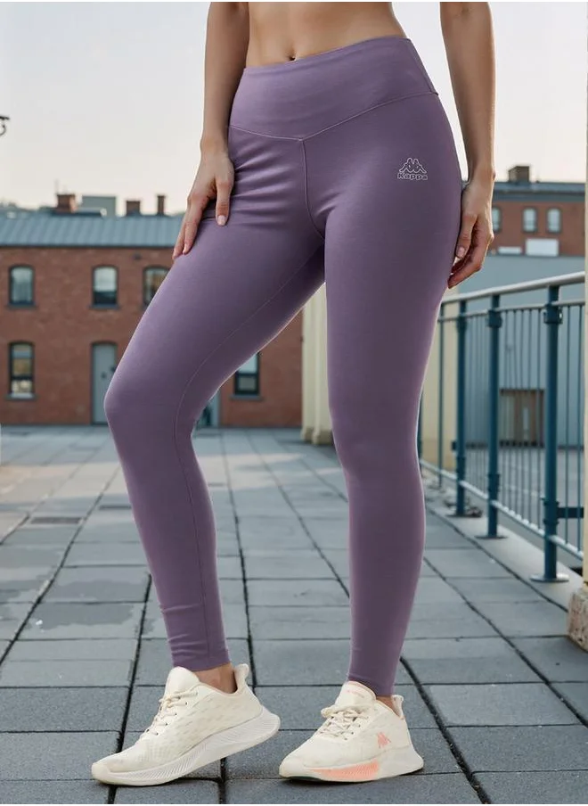 كابا Kappa Logo Print Leggings with Elasticated Waistband