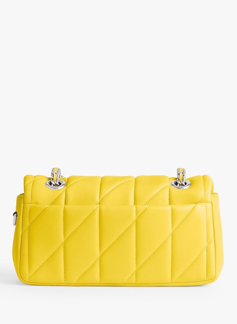 كوتش اوت ليت حقيبة كتف جلدية مبطنة من Coachoutlet - Image 2