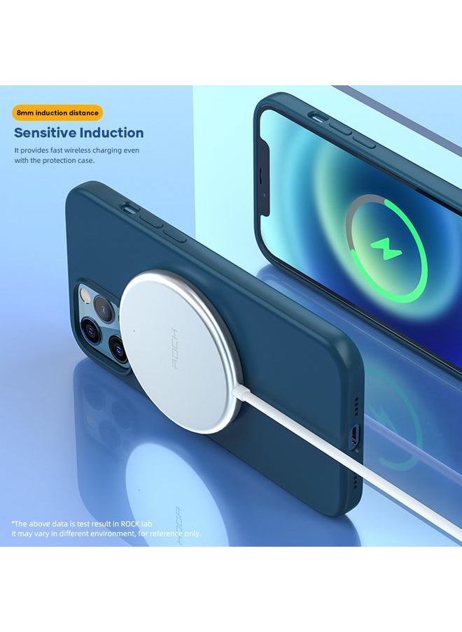 Rock - ROCK W33 Portable Mini Magnetic Magsafe Wireless Charger - Image 1