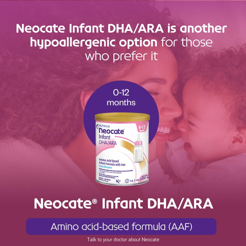 Neocate Nutricia Neocate Infant - Hypoallergenic, Amino Acid-Based Baby Formula - Well-Tolerated & Supports Normal Growth - Infant Formula with DHA, ARA & Iron - 14.1 oz can (Pack of 1) - Image 3