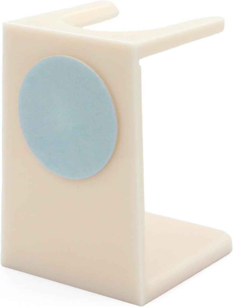 Edwin Jagger Ivory Small Neck Shaving Brush Drip Stand - Image 2