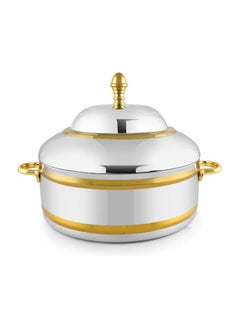 BLACKSTONE California Steel Casserole Hotpot with Handle & Stylish Knob 3000ML  - Image 1