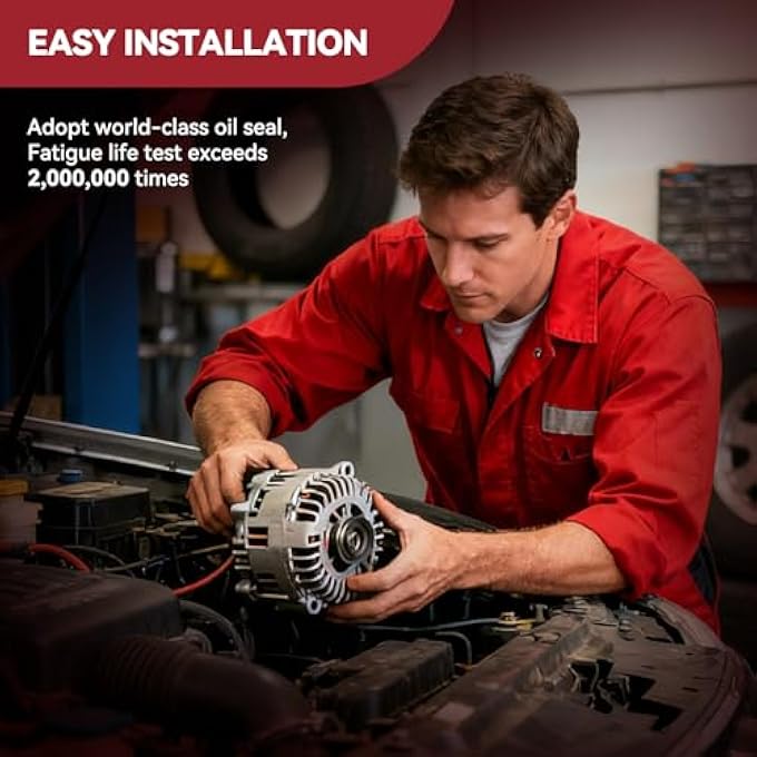 AUTOSITY Alternator Replacement for Camry L4 2.5L 2010-2011, Alternator Replace 11516 - Image 4