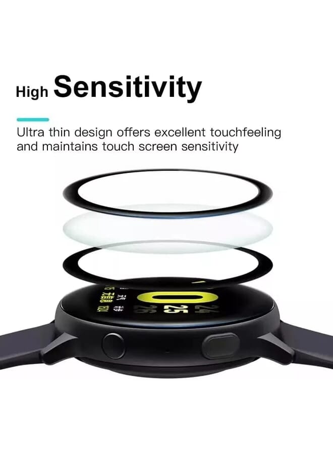 Dado Pmma 3D Screen Protector Compatible With Samsung Galaxy Watch 5 44Mm Anti Scratch Screen Protector 2 Pack - Image 3