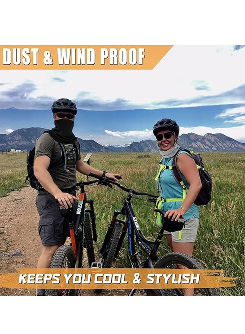 Generic 4-Piece Cycling Scarf And Face Mask, Breathable, Cool, Windproof, Suitable For Skiing, Fishing, Hiking, Cycling, Motorcycle - Image 4