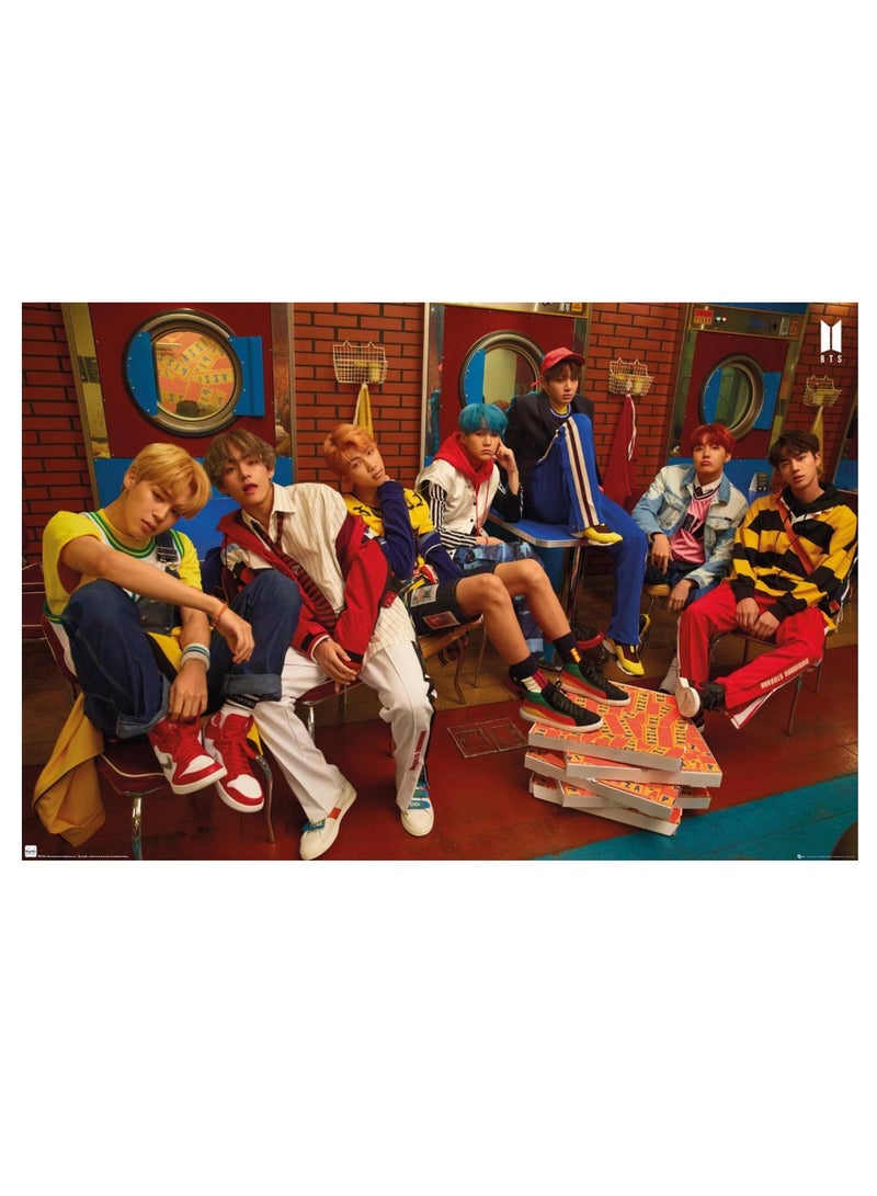 BTS  Crew Kpop Poster