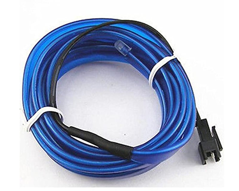 Selifaur - 5 Meter Car Dashboard Ice Blue EL Wire Car Interior Light Ambient Neon Light for All Cars - Image 4