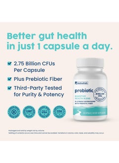 NativePath NativePath Daily Probiotic, 10-Strain Custom Blend Probiotics Supplement for Men and Women, 82 Billion CFUs - 30 Count  - Image 4