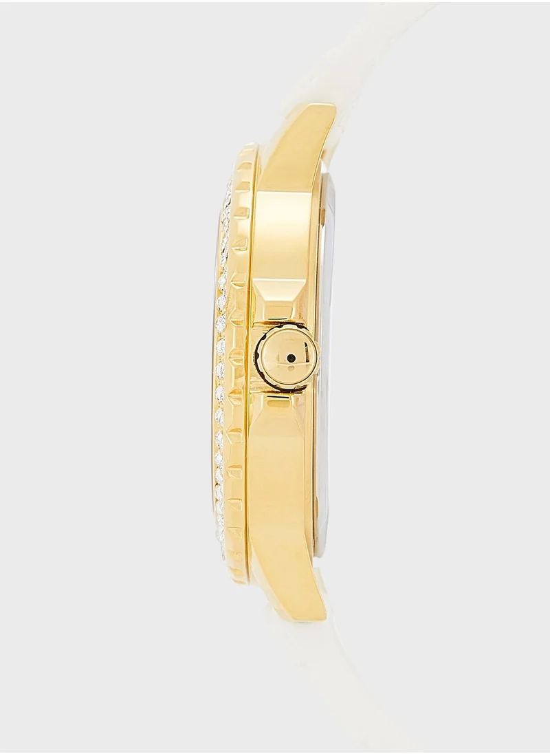 GUESS Crown Jewel Analog Watch