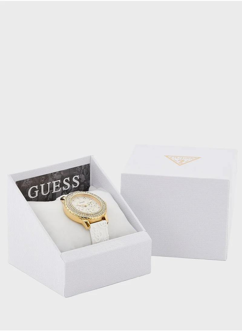 GUESS Crown Jewel Analog Watch
