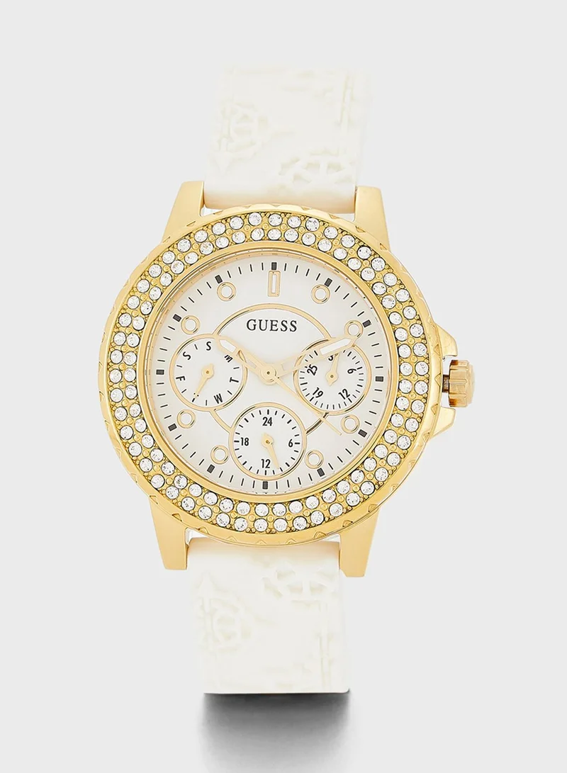 GUESS Crown Jewel Analog Watch