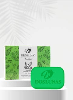 دوس لوناس صابون الوجه الصبار 100g  - Image 1
